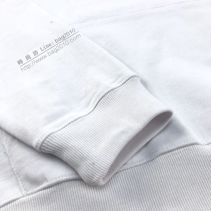 Balenciaga男裝 巴黎世家20年秋冬新款麥穗徽標印花連帽衛衣 男女同款  ydi3114